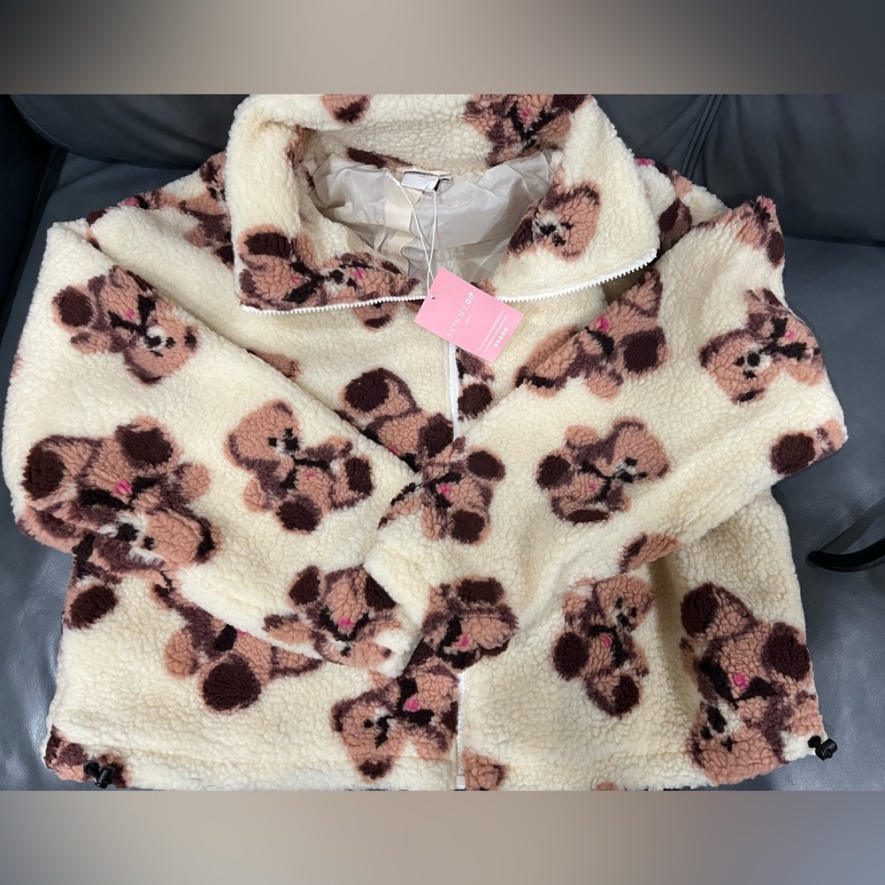 BRAND NEW TEDDY BEAR FLEECE FROM SKINNYDIP LONDON. NEVER WORN! 🤎